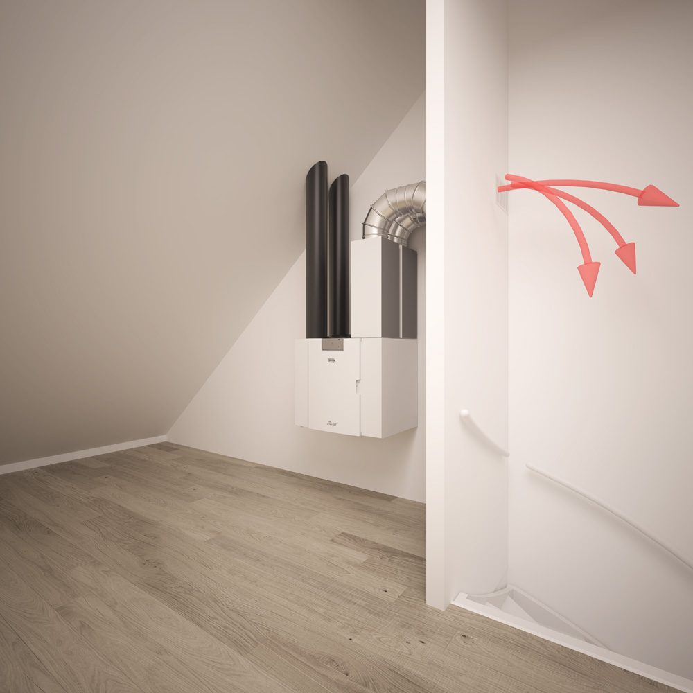 větrání pro pasivní dům