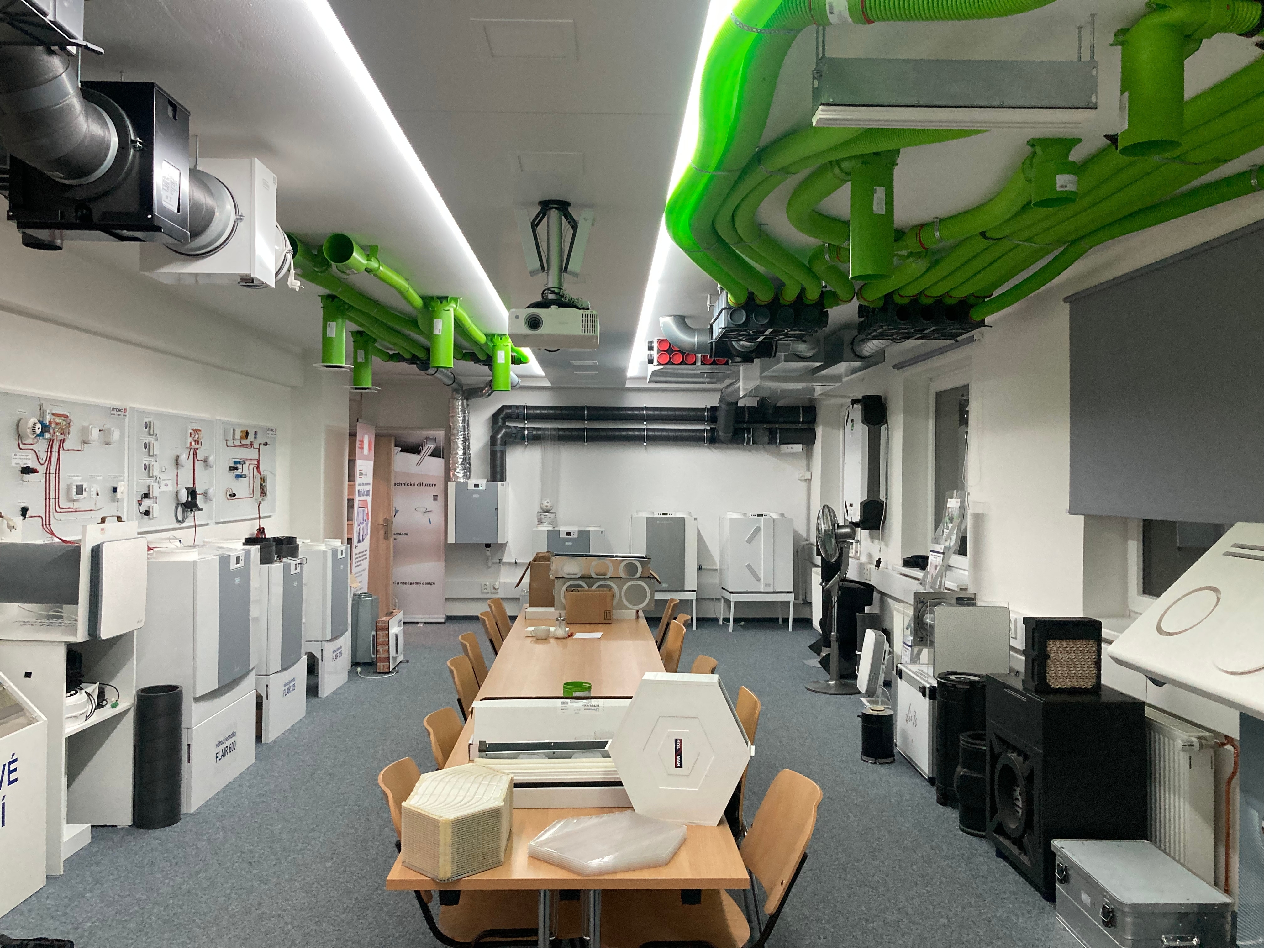 rekueprace vzduchu pro administrativní budovy