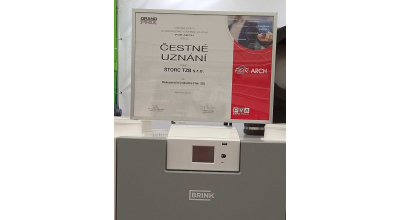 Získali jsme ČESTNÉ UZNÁNÍ na výstavě FOR ARCH za větrací jednotku Flair 325