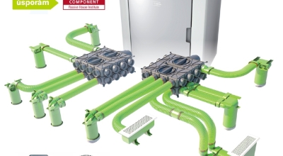 Systém řízeného větrání Efektivní rozvod šetří váš rozpočet